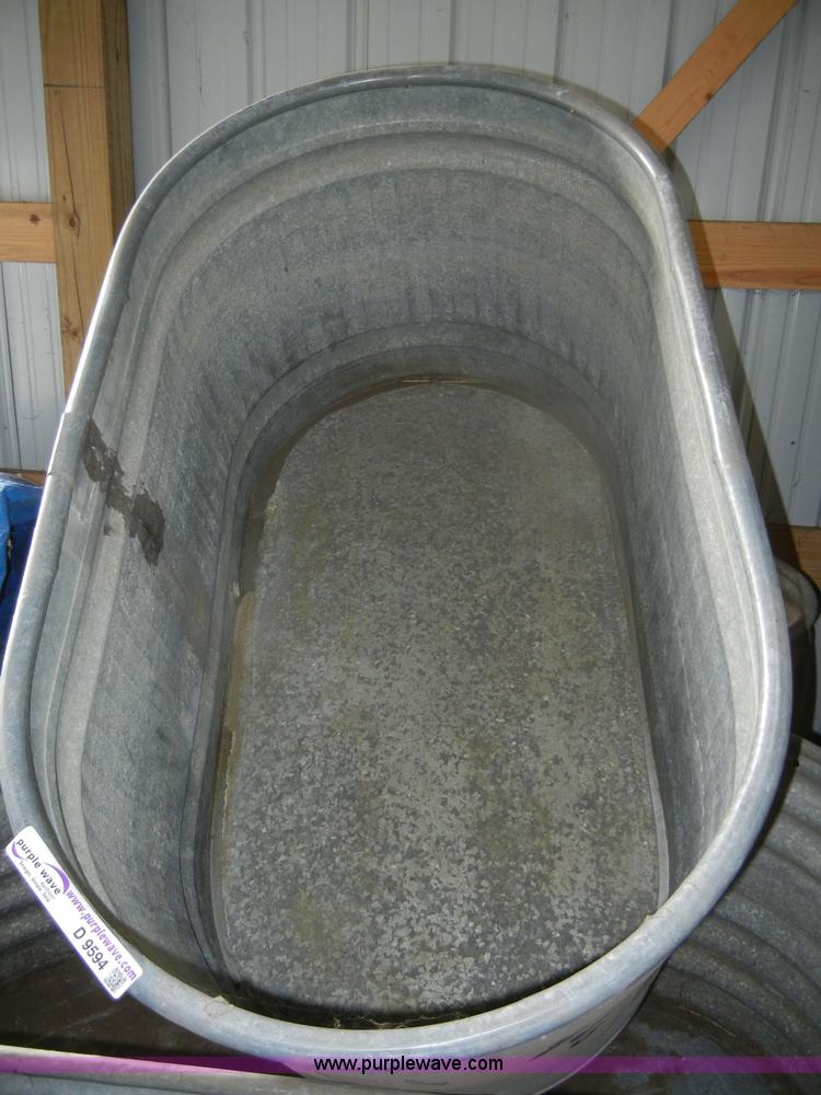 (6) galvanized stock tanks in Fort Riley, KS Item D9594 sold Purple