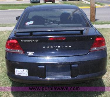 image for item A2552 2003 Chrysler Sebring LX