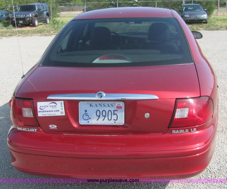 image for item A3590 2001 Mercury Sable LS