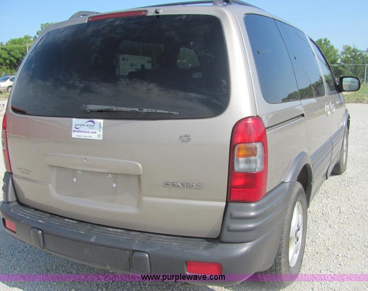 image for item A3591 2000 Pontiac Montana mini van