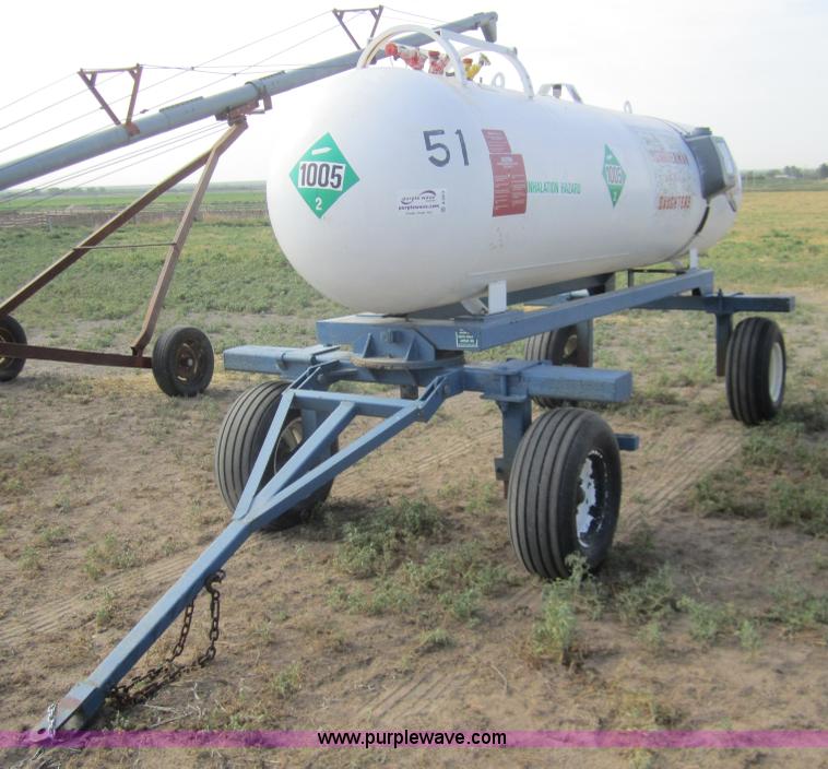 image for item A3819 Trinity 1,000 gallon anhydrous tank