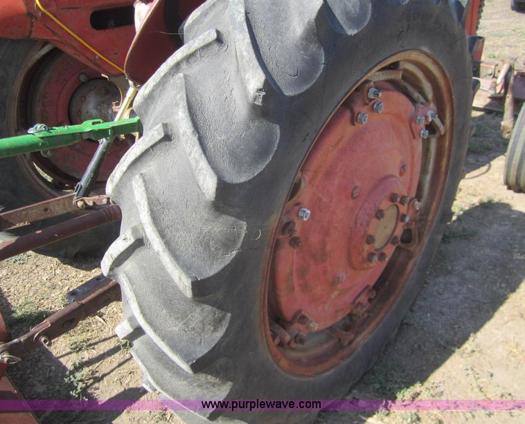 image for item A3846 1964 Massey-Ferguson 65 tractor with mower and back blade