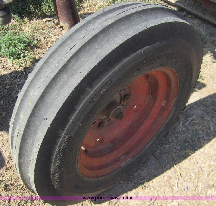 image for item A3846 1964 Massey-Ferguson 65 tractor with mower and back blade