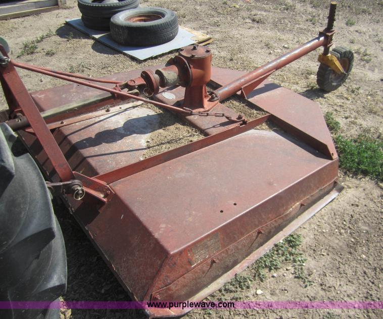 image for item A3846 1964 Massey-Ferguson 65 tractor with mower and back blade