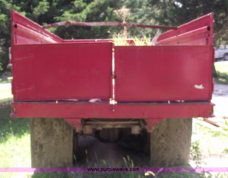 image for item A4145 1965 Chevrolet C60 truck with dump bed