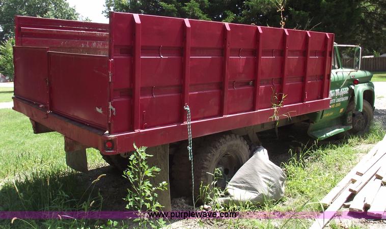 image for item A4145 1965 Chevrolet C60 truck with dump bed