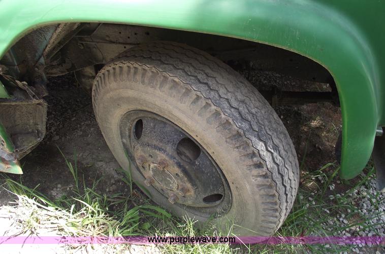 image for item A4145 1965 Chevrolet C60 truck with dump bed