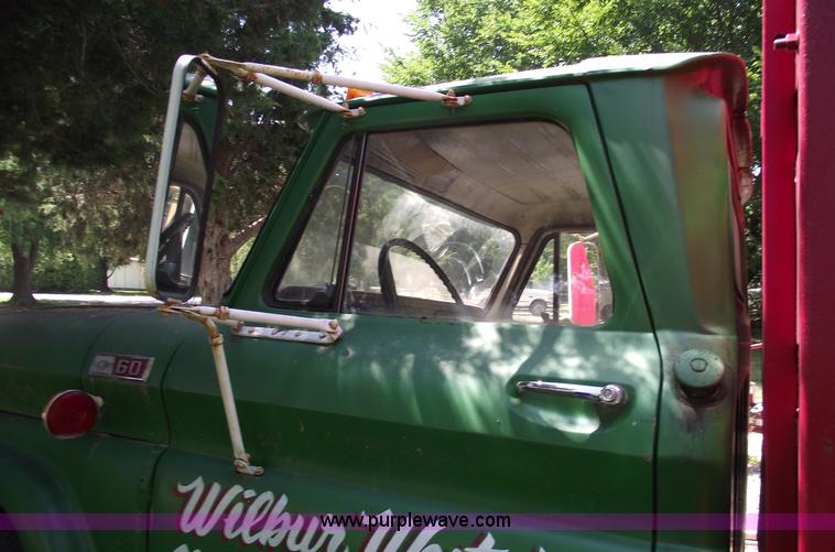 image for item A4145 1965 Chevrolet C60 truck with dump bed
