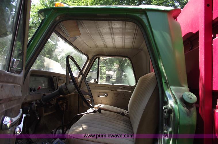 image for item A4145 1965 Chevrolet C60 truck with dump bed