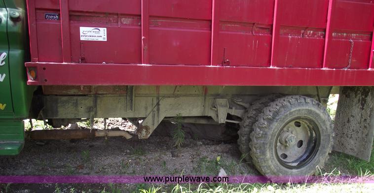 image for item A4145 1965 Chevrolet C60 truck with dump bed