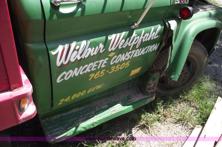 image for item A4145 1965 Chevrolet C60 truck with dump bed