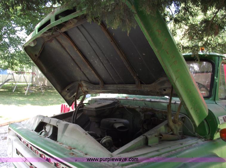 image for item A4145 1965 Chevrolet C60 truck with dump bed
