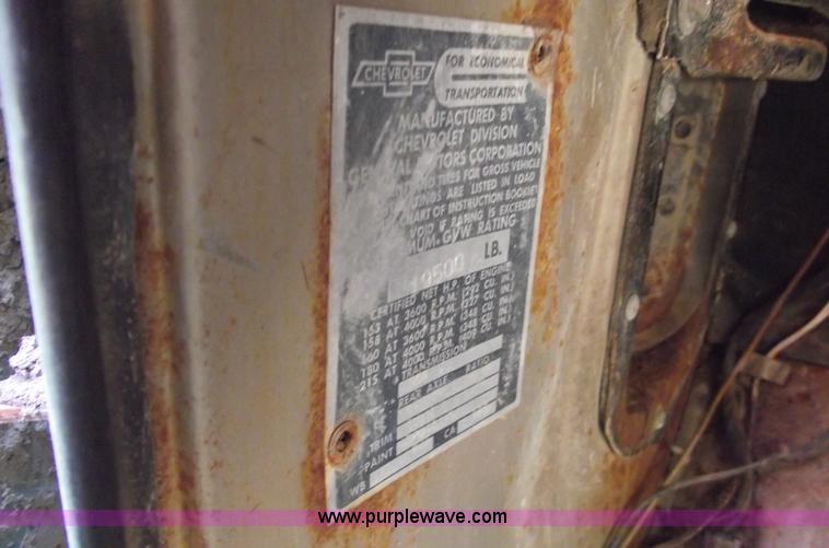 image for item A4145 1965 Chevrolet C60 truck with dump bed