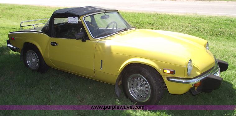 image for item A4146 1978 Triumph Spitfire 1500 convertible