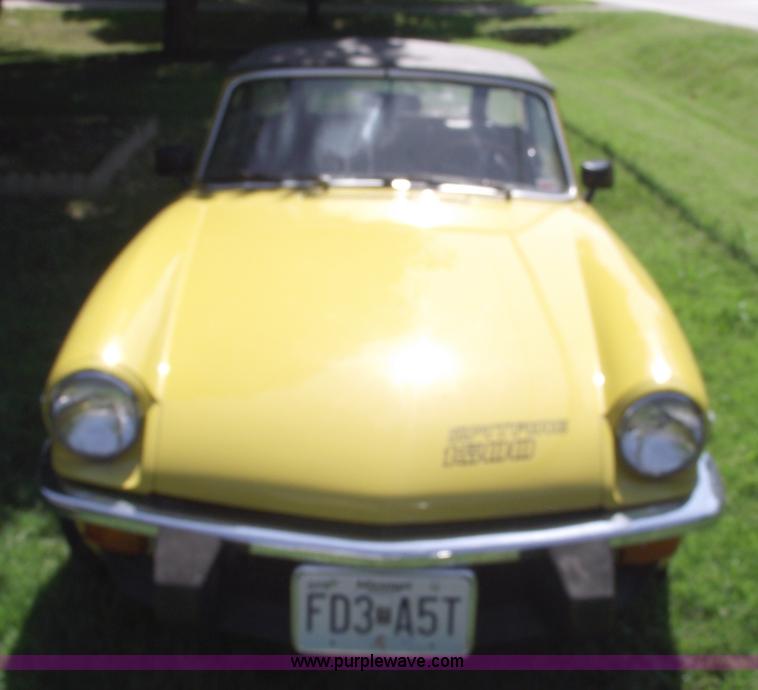 image for item A4146 1978 Triumph Spitfire 1500 convertible
