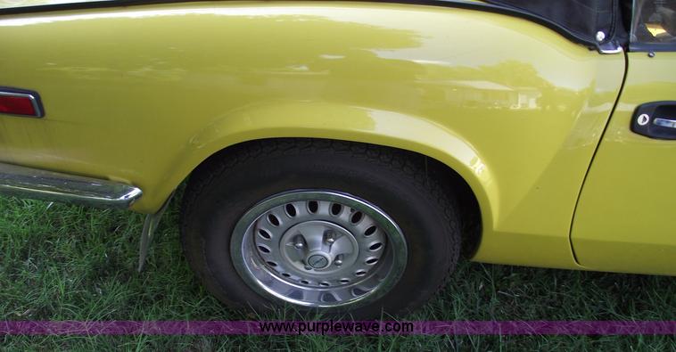 image for item A4146 1978 Triumph Spitfire 1500 convertible