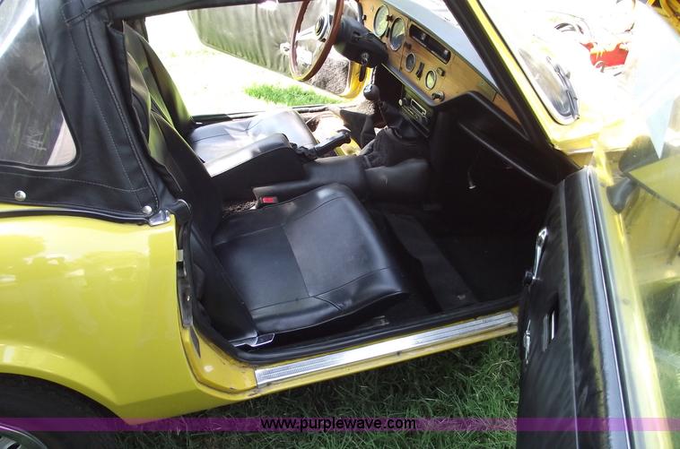 image for item A4146 1978 Triumph Spitfire 1500 convertible