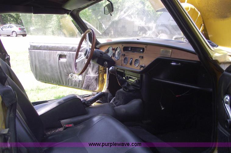 image for item A4146 1978 Triumph Spitfire 1500 convertible