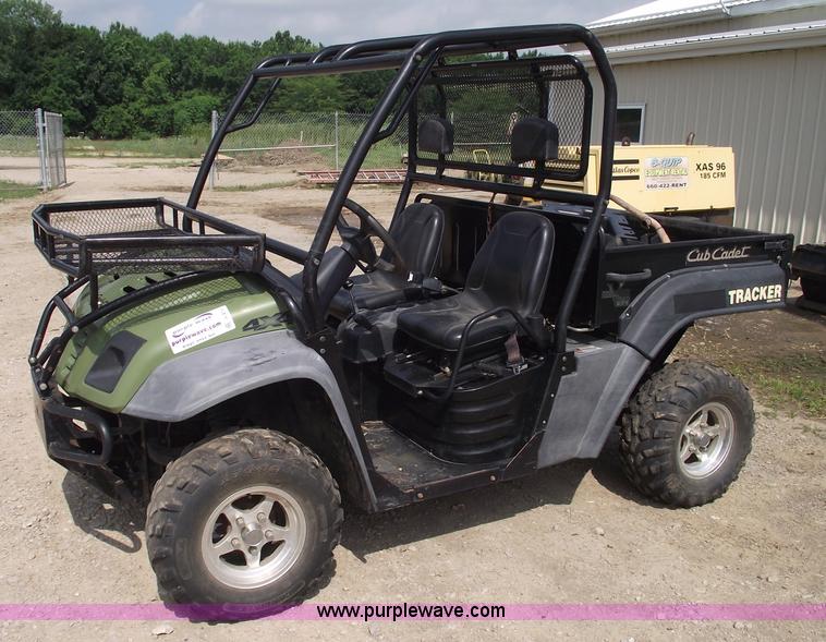 image for item A4151 2008 Tracker Cub Cadet utility vehicle