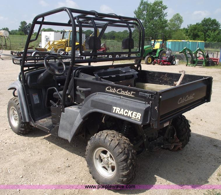 image for item A4151 2008 Tracker Cub Cadet utility vehicle