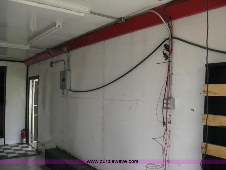 image for item A4274 1995 shop built fifth wheel cargo trailer