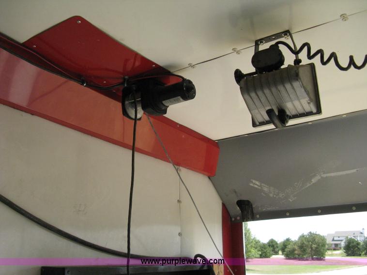 image for item A4274 1995 shop built fifth wheel cargo trailer