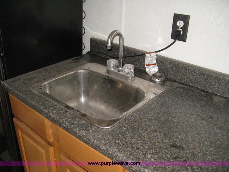 image for item A4274 1995 shop built fifth wheel cargo trailer