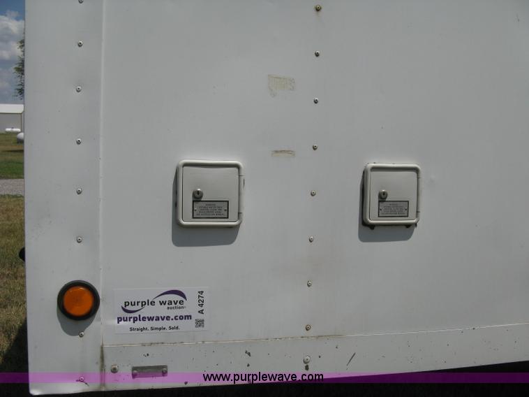 image for item A4274 1995 shop built fifth wheel cargo trailer