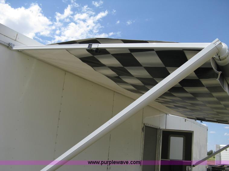 image for item A4274 1995 shop built fifth wheel cargo trailer