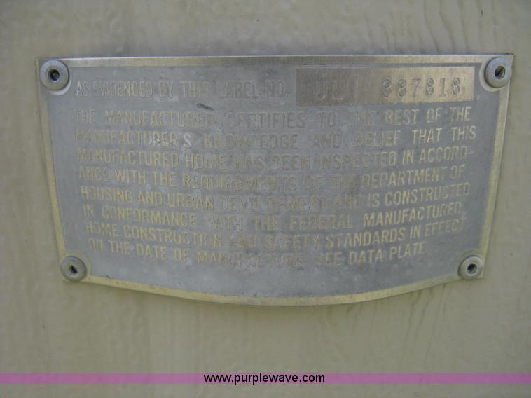 image for item A4276 1995 Skyline Sabre 4302A mobile home