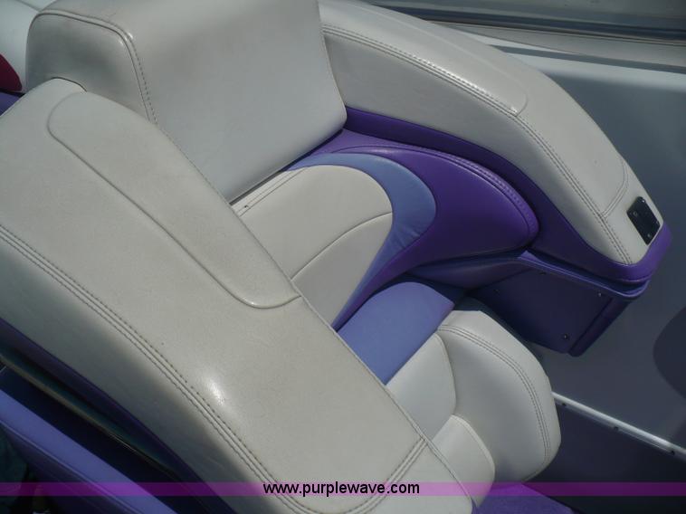 image for item A4851 1995 Baja 320 OS 32' boat and trailer