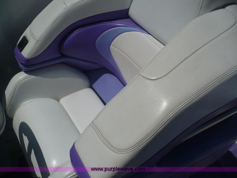 image for item A4851 1995 Baja 320 OS 32' boat and trailer