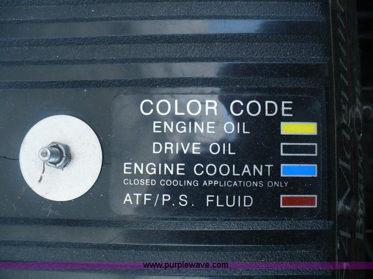 image for item A4851 1995 Baja 320 OS 32' boat and trailer