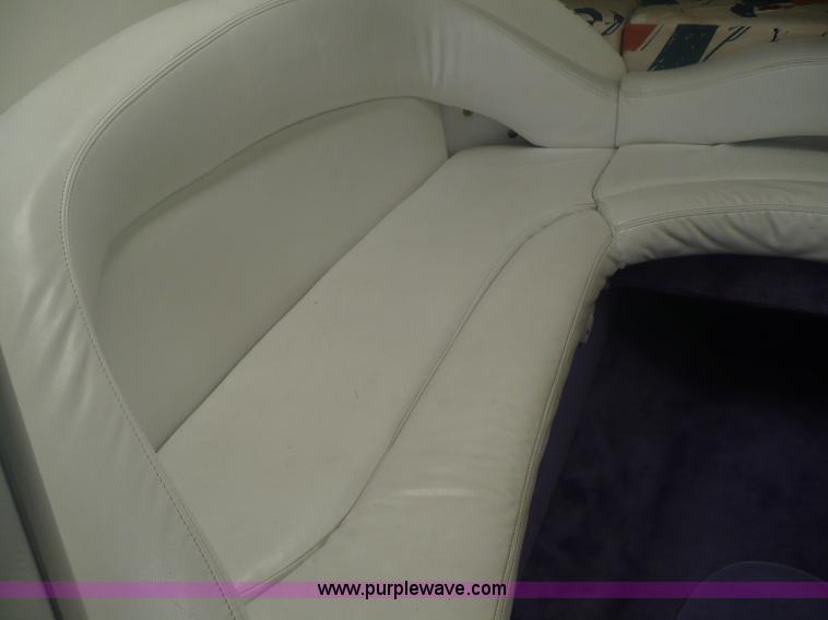 image for item A4851 1995 Baja 320 OS 32' boat and trailer