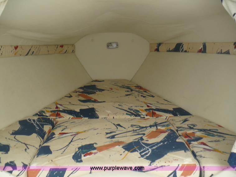 image for item A4851 1995 Baja 320 OS 32' boat and trailer