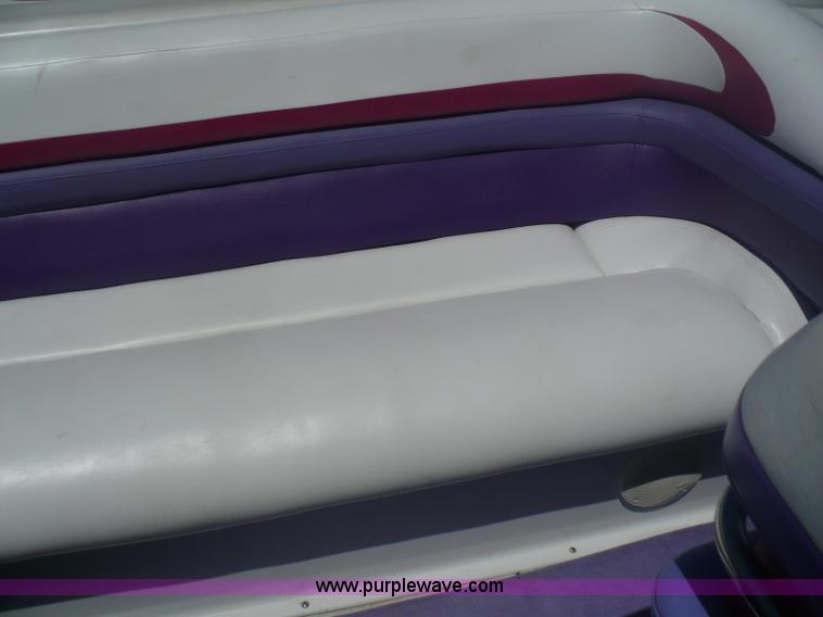 image for item A4851 1995 Baja 320 OS 32' boat and trailer