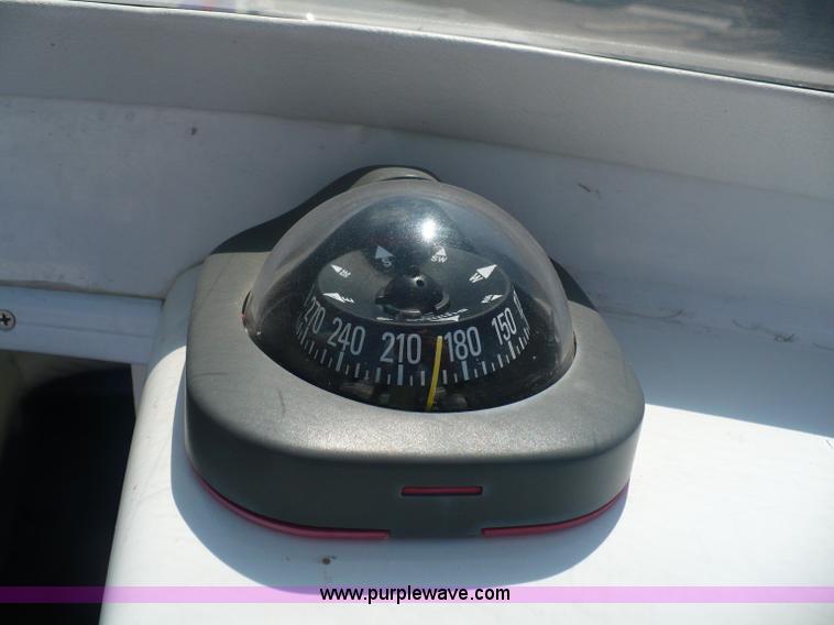 image for item A4851 1995 Baja 320 OS 32' boat and trailer