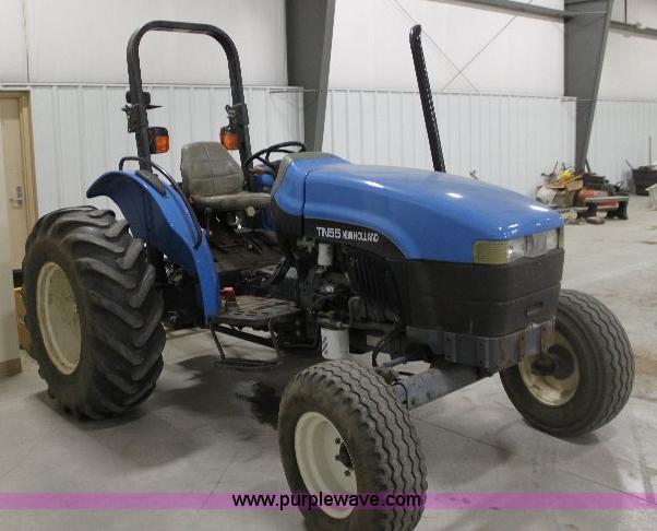 image for item A9113 2000 New Holland TN55 tractor