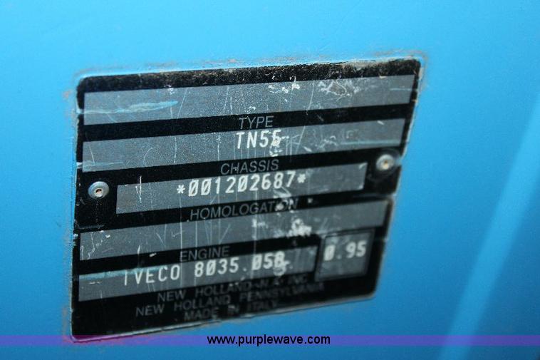 image for item A9113 2000 New Holland TN55 tractor