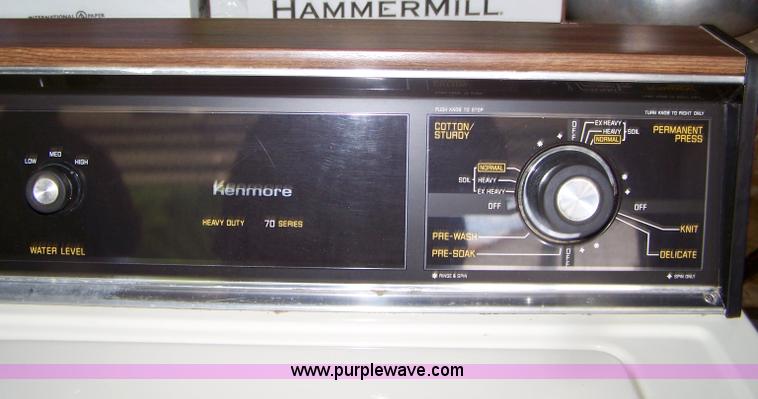 image for item A9516 Kenmore heavy duty washing machine