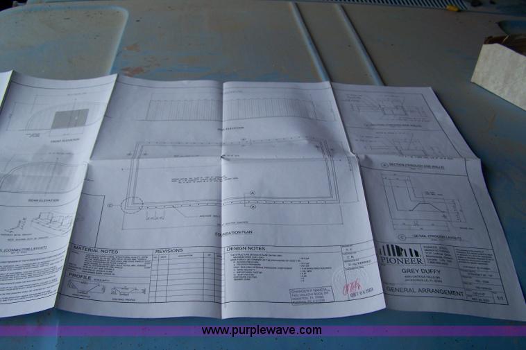 image for item A9524 Pioneer pre-engineered arch building