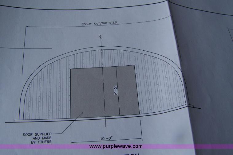 image for item A9524 Pioneer pre-engineered arch building