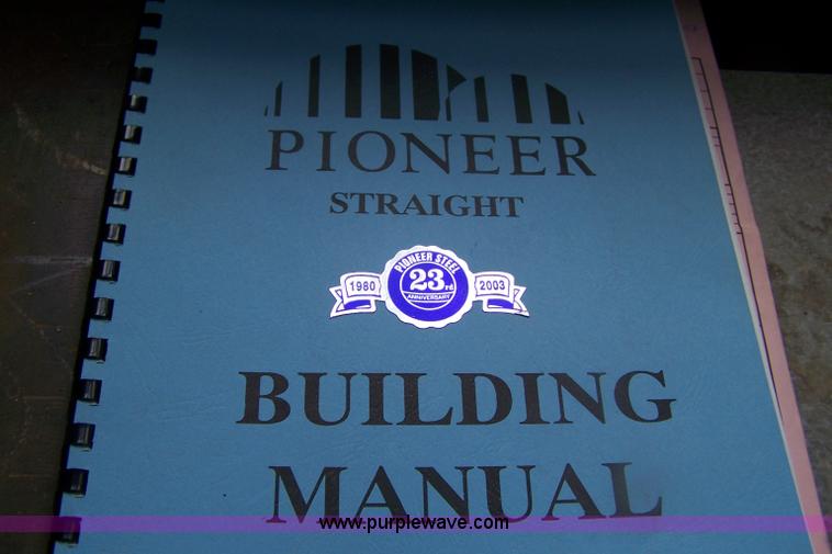 image for item A9524 Pioneer pre-engineered arch building