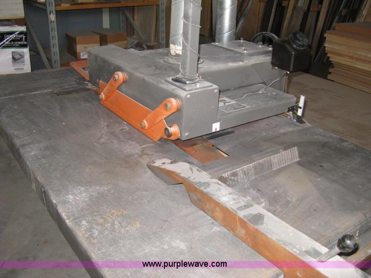 image for item B9503 Wood-mizer SL260SP straight line rip saw