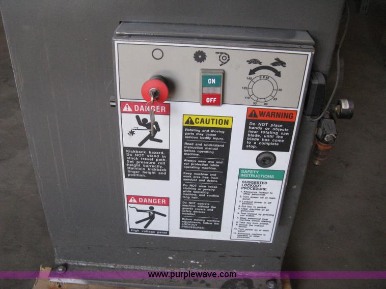 image for item B9503 Wood-mizer SL260SP straight line rip saw