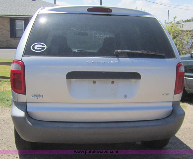 image for item C9752 2001 Dodge Caravan SE mini van