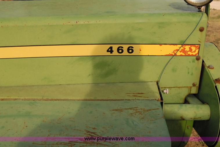 image for item 3440 John Deere 466 square baler