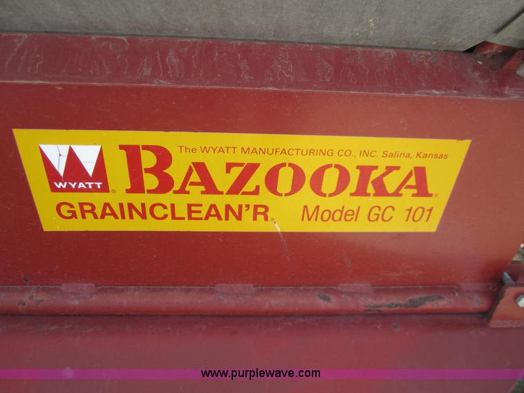 image for item A3800 Bazooka GC101 grain cleaner