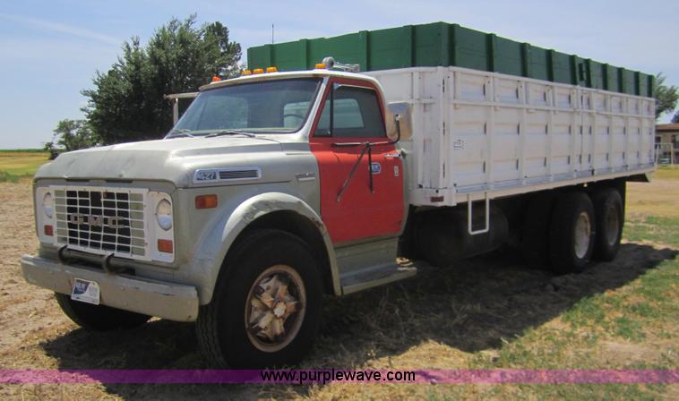 image for item A3806 1969 GMC 6500 tandem axle grain truck
