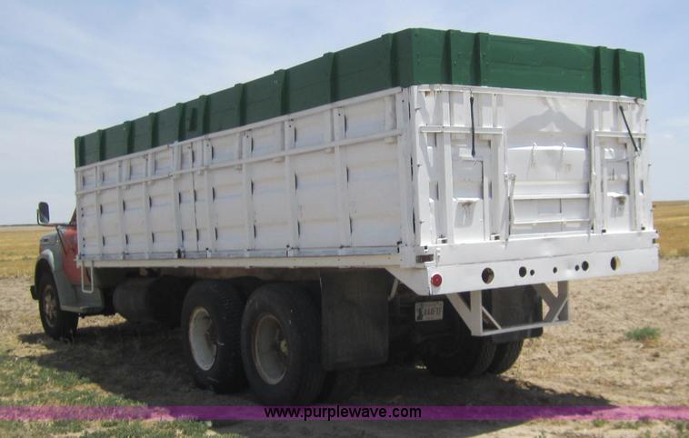 image for item A3806 1969 GMC 6500 tandem axle grain truck